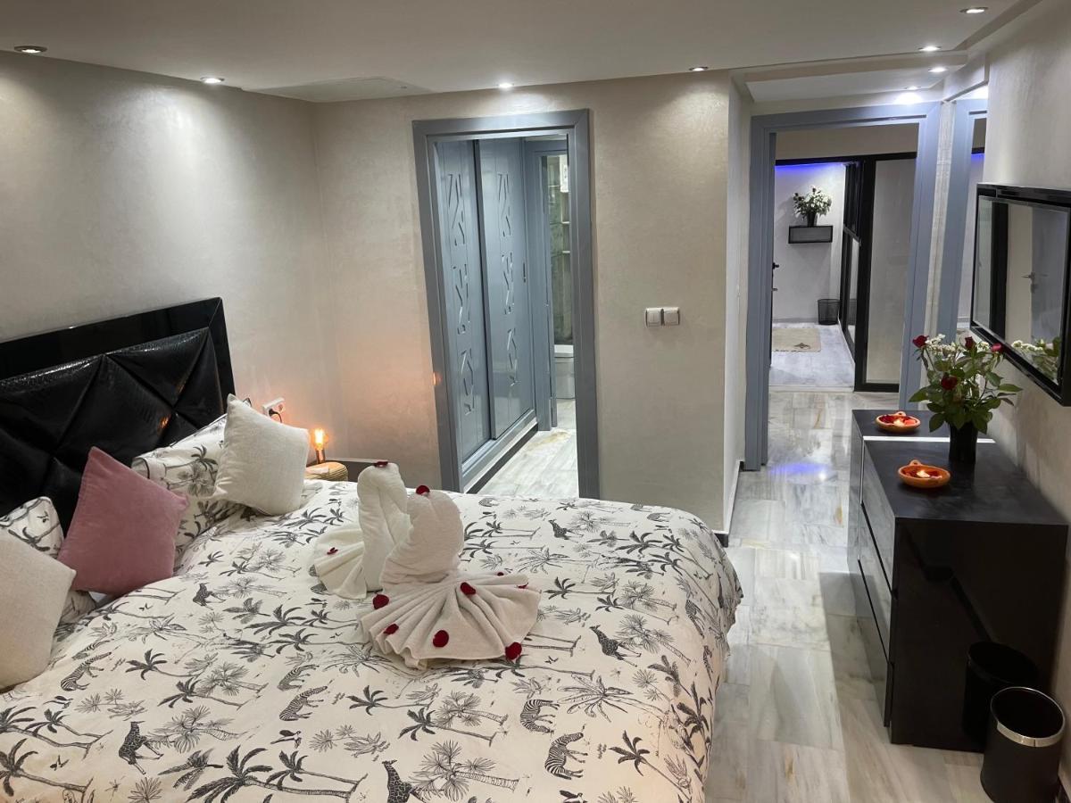 Appartement En Duplex Avec 3 Chambres Haut Standing Gueliz Marrakech Marrákes Kültér fotó