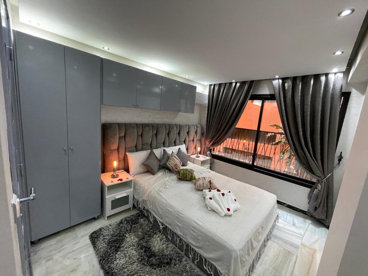Appartement En Duplex Avec 3 Chambres Haut Standing Gueliz Marrakech Marrákes Kültér fotó